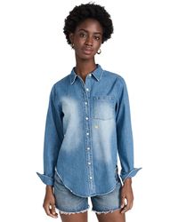 Kerri Rosenthal - Mia Shirt Core True Denim Shirt - Lyst