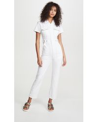 good american velour jumpsuit