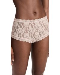 Hanky Panky - Ignature Lace High Rie Boy Hort - Lyst