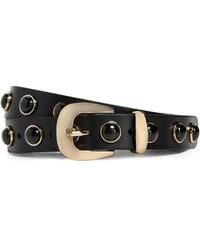 Madewell Studded Western Belt in Black | Lyst display picture 1