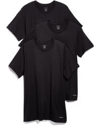 Calvin Klein - Cotton Stretch Classic Fit Crew Neck T-Shirt 3 Pack - Lyst
