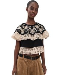 Sea - Shiloh Embroidered Top - Lyst