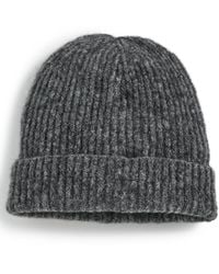 Janessa Leone - Piper Classic Ribbed Beanie - Lyst