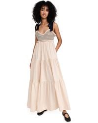 Free People Essie Maxi Dress in Brown Lyst