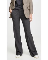 Theory Demitria 2 Trousers - Gray