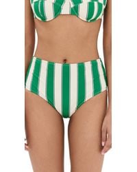 STAUD - Devon High Rise Bikini Bottoms - Lyst