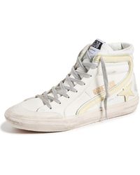 Golden Goose - Penstar Leather And Suede Upper Sneakers - Lyst