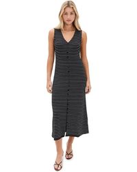 Rag & Bone - The Knit Button Tank Dress - Lyst