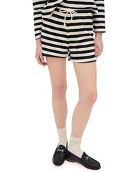 PERFECTWHITETEE - Jesse B & N Rib Shorts - Lyst