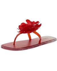 FARM Rio - Exclusive Flower Jelly Flat Sandals - Lyst