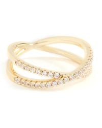 Shashi - Stacey Pave Ring - Lyst