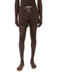 Oas - Espresso Calo Swim Shorts 4 - Lyst