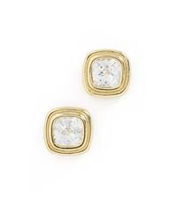 Shashi - Reagan Cushion Stud Earrings - Lyst