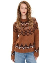Moon River - Isle Hairy Pullover Sweater - Lyst