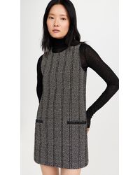 chinese dress ladies Floral Linen Trapeze Dress
