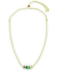 Clare V. - Beaded Cord Necklace - Lyst