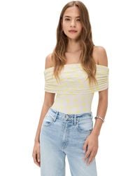 AFRM - Divya Thong Bodysuit - Lyst