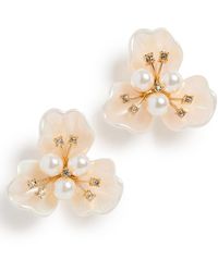 Lele Sadoughi - Blossom Button Earrings - Lyst