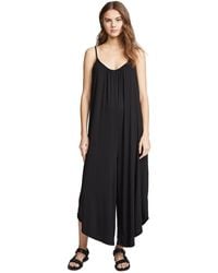 Z Supply - Z Suppy The Fared Jumpsuit Back - Lyst