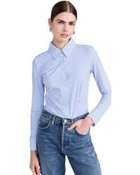 Commando - Classic Print Button Down Thong Bodysuit - Lyst