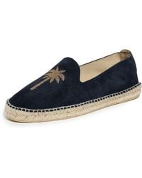 Manebí - Embroidered Suede Classic Espadrilles - Lyst