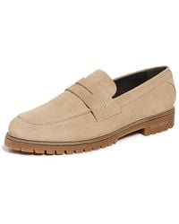 Les Deux - Taylor Suede Penny Loafers - Lyst
