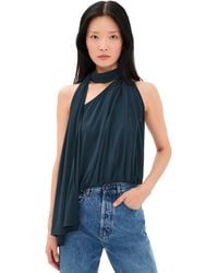 A.L.C. - A. L.C. Celeste Silk Top - Lyst
