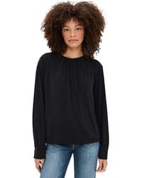 Vince - Soft Gathered Blouse - Lyst