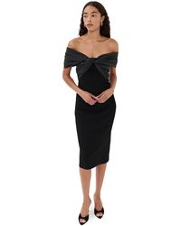 Jonathan Simkhai - Mia Off Shoulder Midi Dress - Lyst