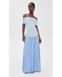 field of dreams dress in light blue lioness Field Of Dreams Dress