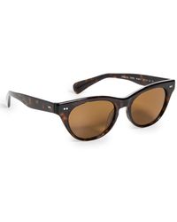 Oliver Peoples - Ov5541su Avelin Butterfly Sunglasses - Lyst