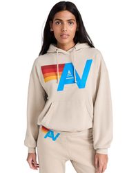 Aviator Nation - Relaxed Pullover Hoodie And - Lyst