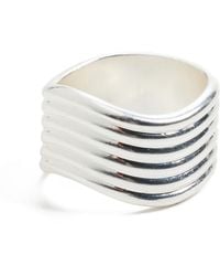 Madewell - Wavy Ribbed Ring - Lyst