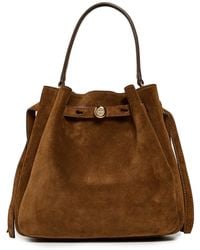 Tory Burch - Romy Suede Bucket Bag - Lyst