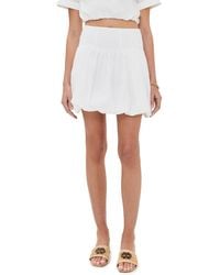 Jonathan Simkhai - Pippa Bubble Mini Skirt - Lyst