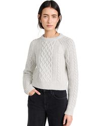 Nili Lotan - Nii Otan Coras Sweater Ight Grey Meange - Lyst