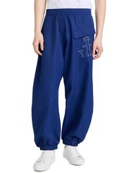 JW Anderson - Jw Anderon Twited jogger Airforce Bue - Lyst