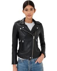 IRO - Han Leather Jacket - Lyst