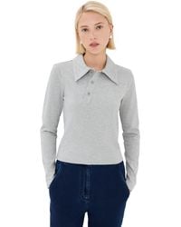Tibi - Perfect T Shrunken Polo - Lyst