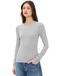 ÉTERNE - Long Sleeve Fitted Top - Lyst