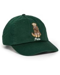 Polo Ralph Lauren - Cotton Chino Novelty Embroidered Dog Sport Cap - Lyst
