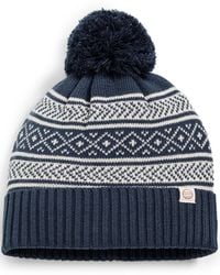 Marine Layer - Fair Isle Pom Beanie - Lyst