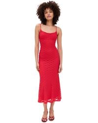 Bardot - Adoni Mesh Midi Dress - Lyst