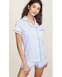 Roberta Roller Rabbit Hearts Pyjama Set - Blue