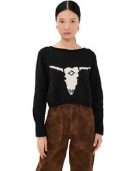 Alix Of Bohemia - Leigh Cow Skull Sweater - Lyst