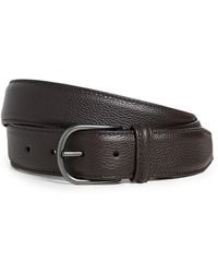 Anderson's - Textured Leather Belt - Lyst