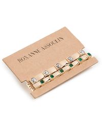 Roxanne Assoulin - Set Of 2 Crystal Bracelets - Lyst
