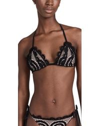 PQ Swim - Lace Triangle Bikini Top - Lyst