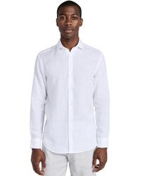 Frescobol Carioca - Antonio Linen Shirt - Lyst