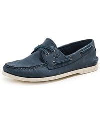 Sperry Top-Sider - Authentic Original 2 Eye Nubuck Boat Shoes - Lyst